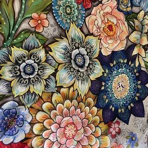 Floral Colorful Tapestry